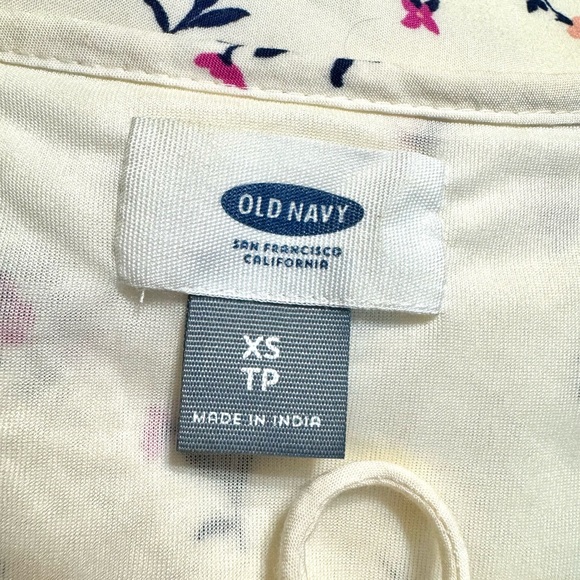 * ❤️OLD NAVY  SPRING/SUMMER FLORAL PRINT SLEEVELESS DRESS   XSMALL - Picture 7 of 8
